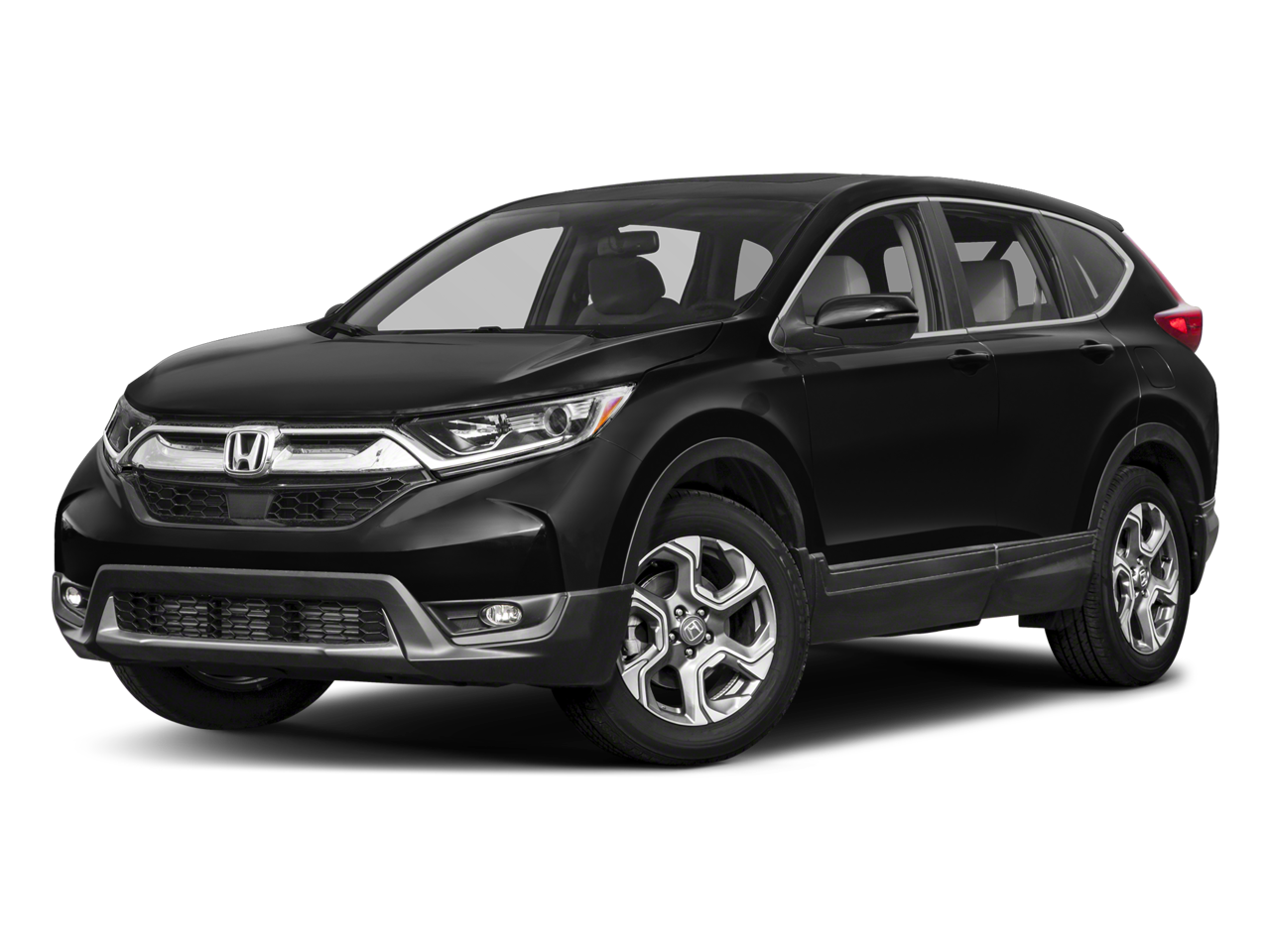 2017 Honda CR-V EX-L in White Diamond Pearl — front three-quarter view