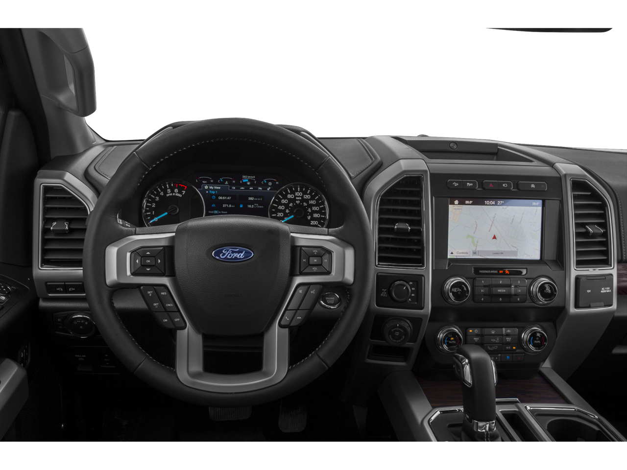 2020 Ford F-150 — interior view