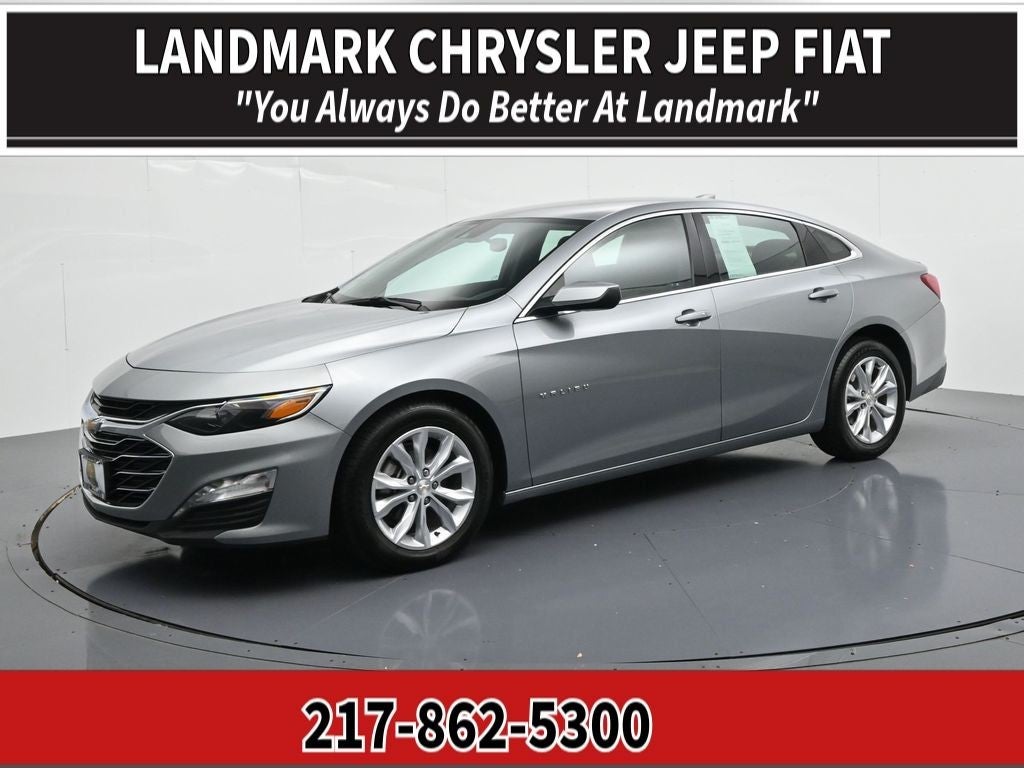 2024 Chevrolet Malibu LT 1LT in Sterling Gray Metallic — front three-quarter view