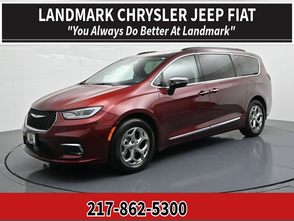 2023 Chrysler Pacifica Limited FWD in Velvet — front three-quarter view