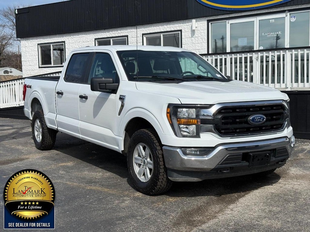 2023 Ford F-150 — rear three-quarter view