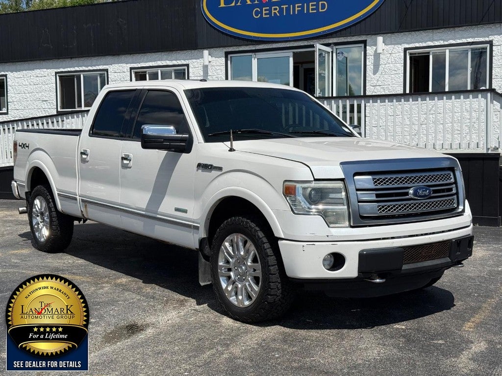 2013 Ford F-150 — rear three-quarter view