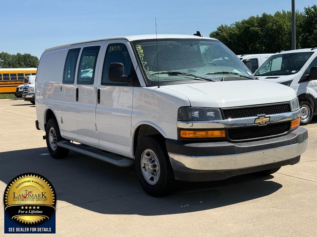 2024 Chevrolet Express Cargo Van — rear three-quarter view