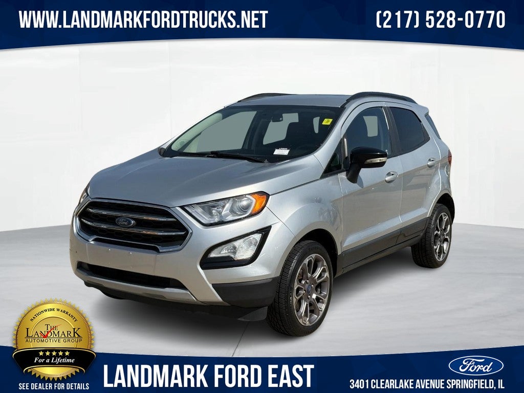2020 Ford EcoSport SES 4WD in Moondust Silver Metallic — front three-quarter view