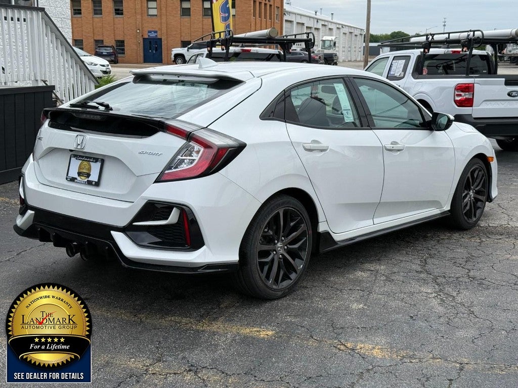 2021 Honda Civic Hatchback — detail view