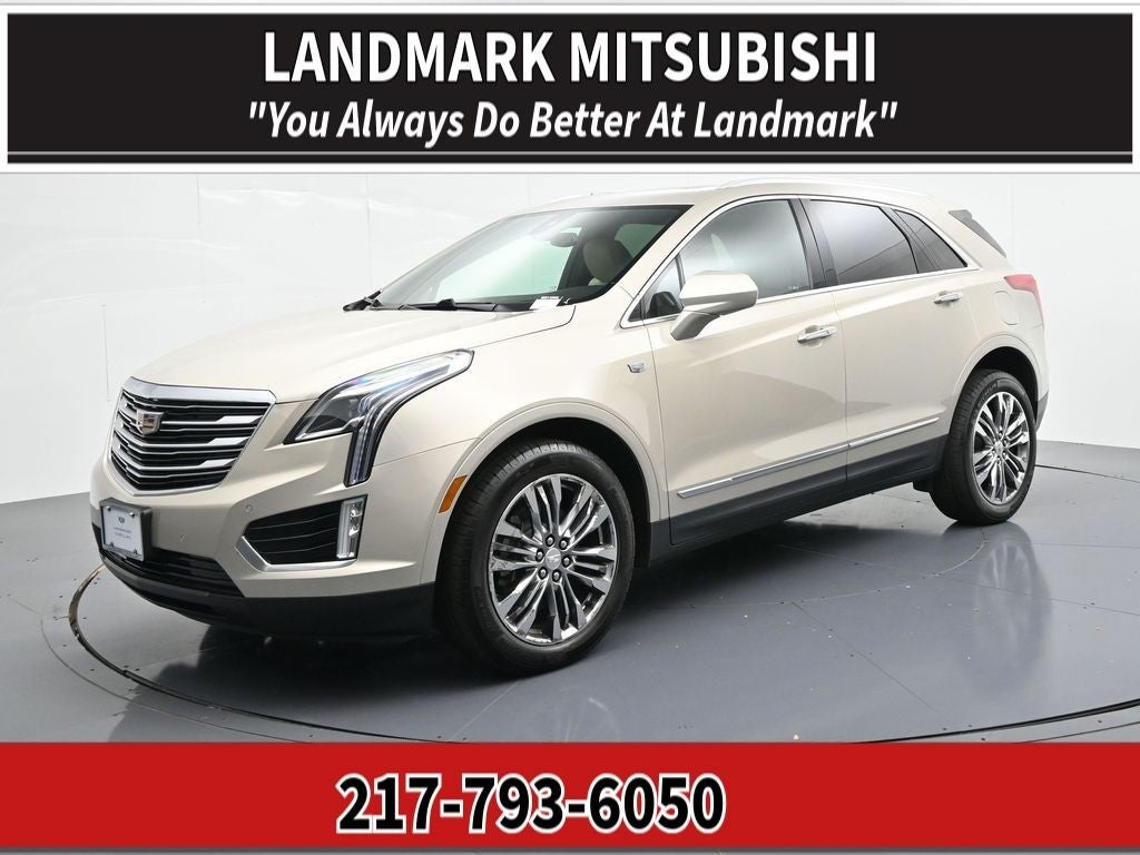 2017 Cadillac XT5 FWD 4dr Premium Luxury in Silver — front three-quarter view
