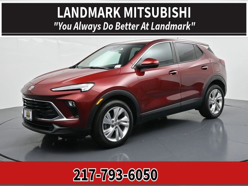 2024 Buick Encore GX FWD 4dr Preferred in Cinnabar Metallic — front three-quarter view