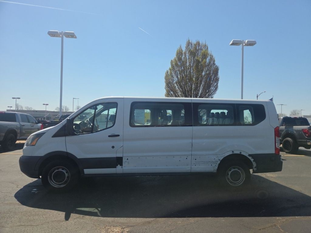 2017 Ford Transit Wagon — rear three-quarter view