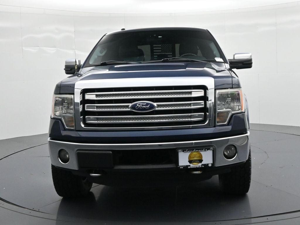2013 Ford F-150 — rear three-quarter view