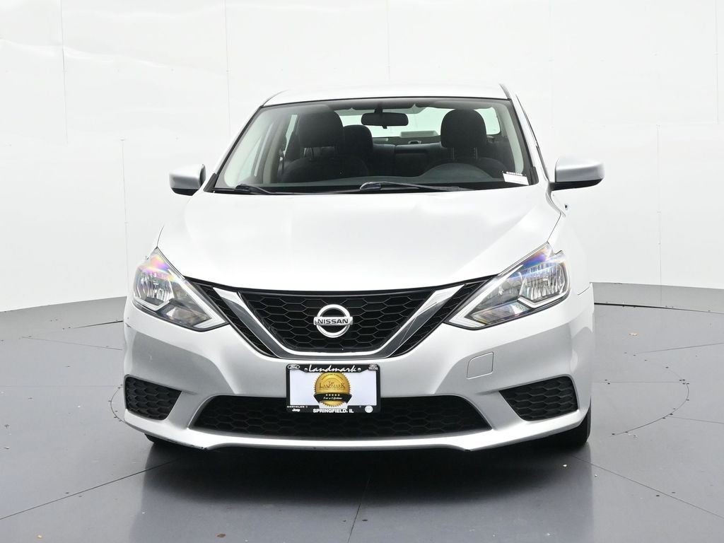 2017 Nissan Sentra — rear three-quarter view