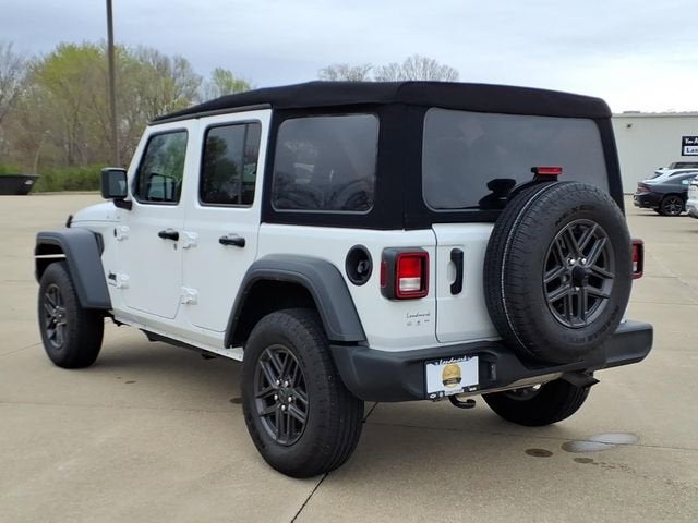 2024 Jeep Wrangler — rear three-quarter view