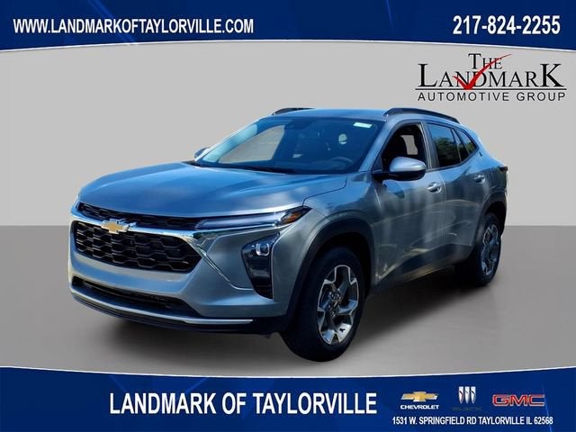 2026 Chevrolet Trax LT in Sterling Gray Metallic — front three-quarter view